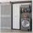 White Storage Shelves Broom Cabinet