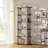 6-Tier Industrial Bookshelf, 71" Tall Wood and Metal Bookcase, Freestanding Open Storage Shelf for Home Office-940630241