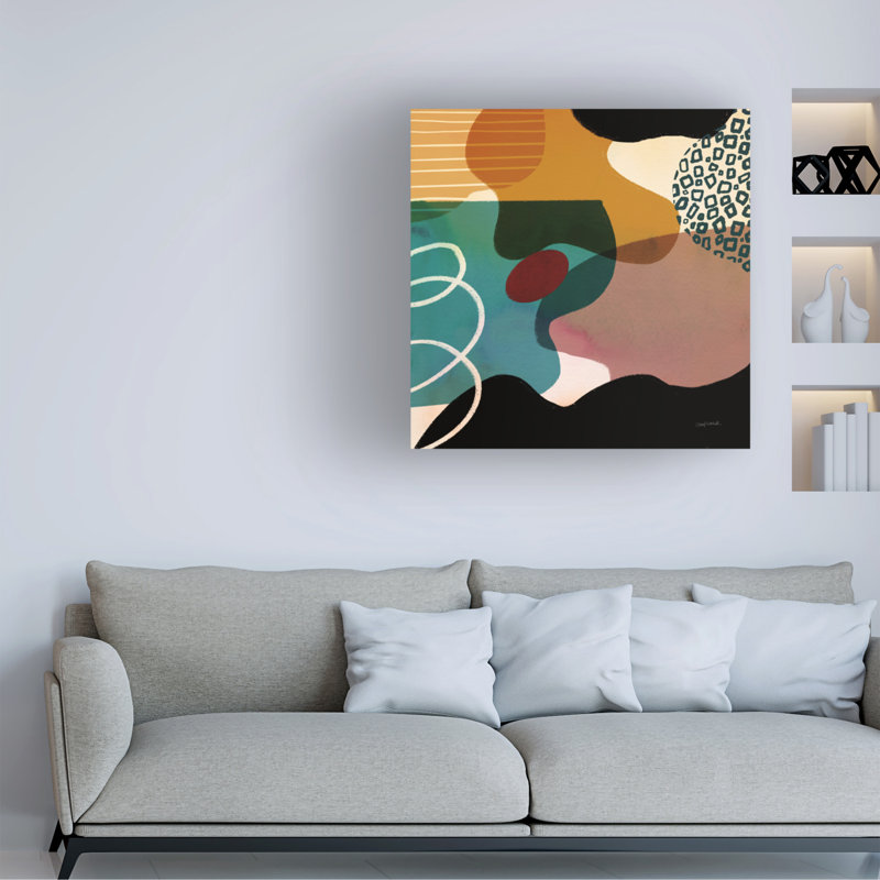 Art mural sur toile bolivien Cheryl Warrick, H 14 po x l 14 po