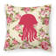  Coussin décoratif floral 14 po Jellyfish Shabby Elegance-2139752969