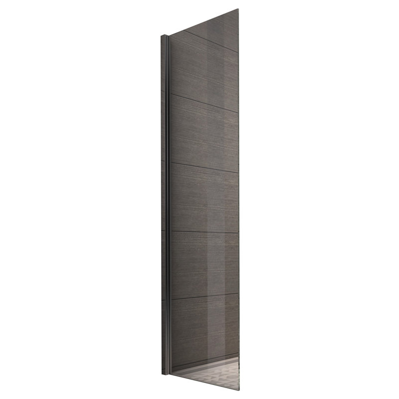 680mm W x 2000mm H Frameless Shower Door with Clear Glass
