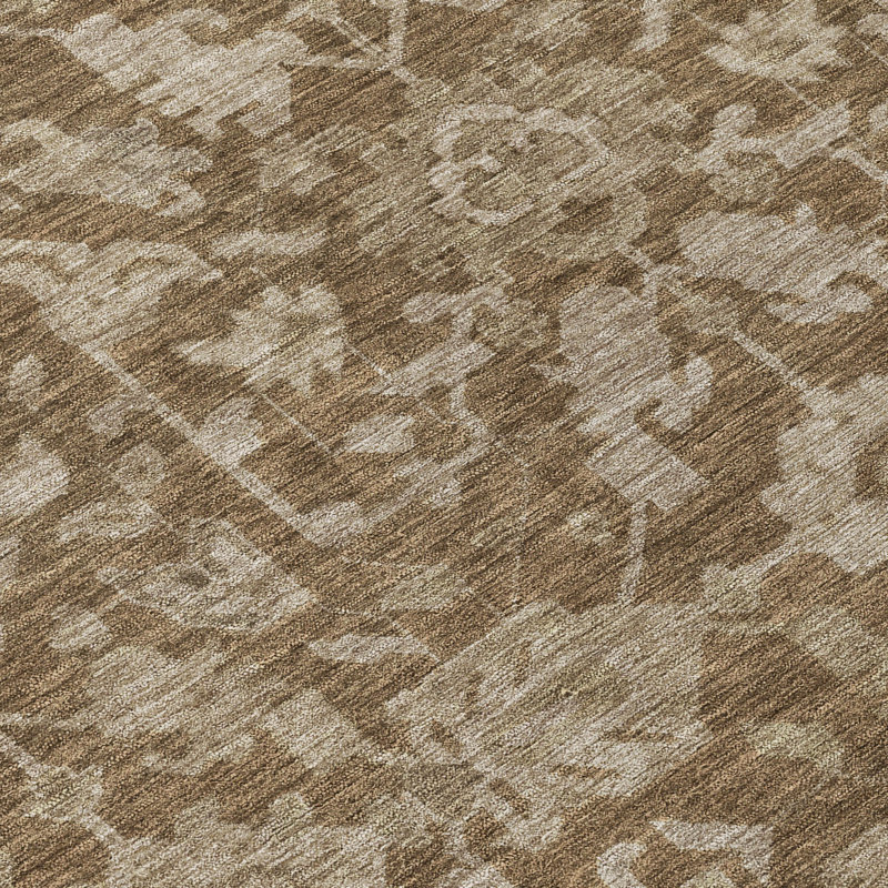 Machine Washable Indoor/Outdoor Earleville ACN2358 Traditional Rug, Rectangle 10' x 14'