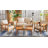 Stefanus 4 Piece Patio Conversation Set