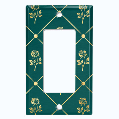 Plaque murale berçante Damask Rose