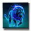  «Electric Lion» par Ann Klee, art mural sur toile, 12 po x 12 po-2137690421