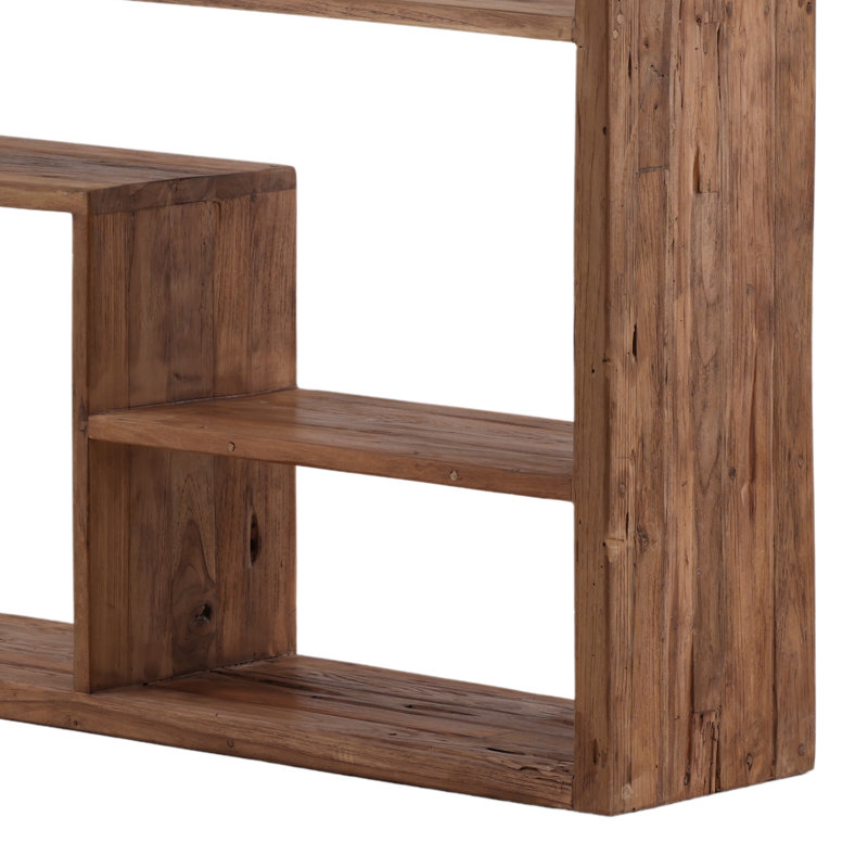 Mariz Bookcase, 86.5" H x 86.61" W x 12.5" D