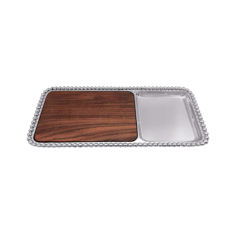 String Of Pearls Handmade Walnut Wood Cheese Board