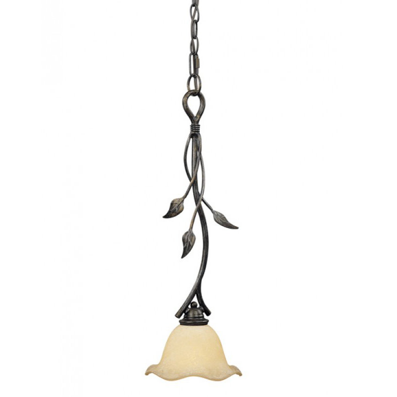 Luminaire suspendu en forme de cloche à 1 lumière Mia