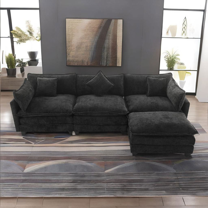 Dietzel Upholstered 112.2'' Sofa