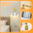 Rgb Dimmable Wireless Wall Sconces,Multi-Color Rechargeable Gold & Grey Glass Wall Sconces (Set Of 2-1928440108-1928440111