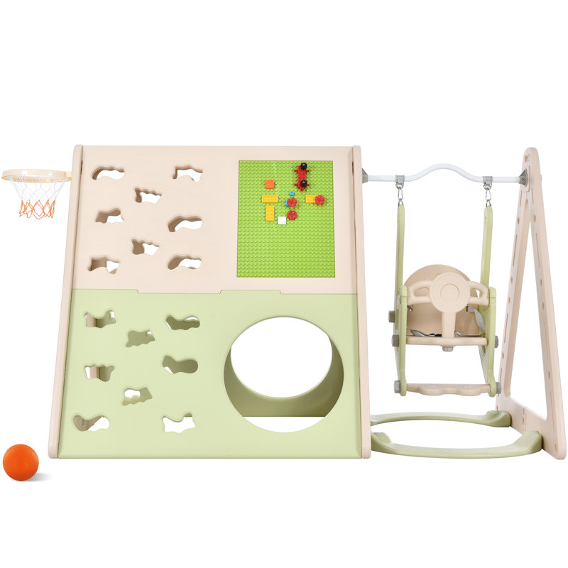 Gerhard Zoomie Kids 189cm W Vinyl Climber, Green