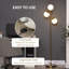 HOMCOM 3-Light Tree Floor Lamps-519868727-519868724