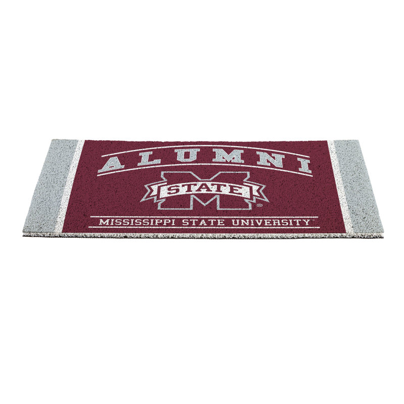 Tapis en PVC de l'Université Mississippi State University, 28 po x 16 po