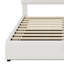 Lit plateforme tapissier avec système de rangement hydraulique Teddy-997152182-997152183