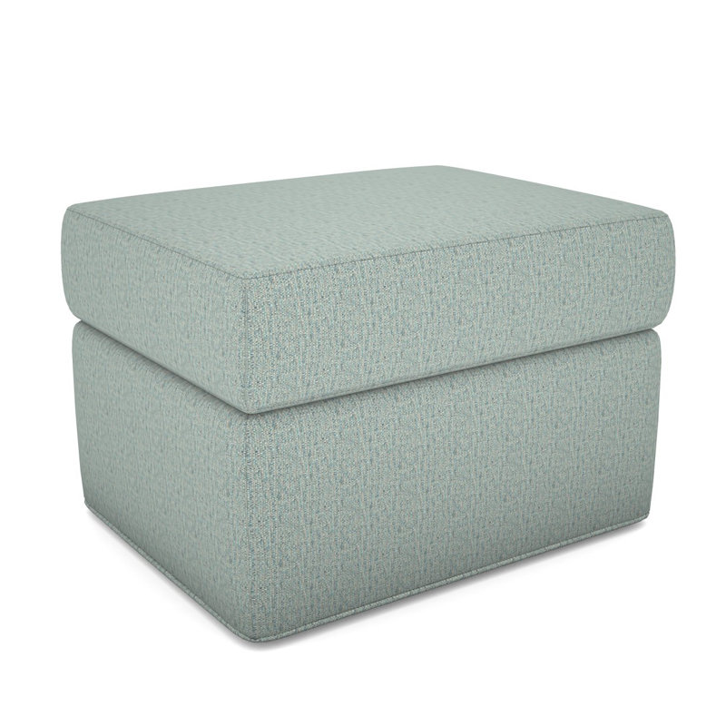 Repose-pieds rembourré Newlin, Eau Tuck, Non