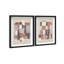 Berry Deco Set Shadowbox Abstract Print by Oliver Gal, Black Frame, 10 x 15-1489294506-1489294508
