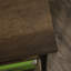 L-Shaped Desk With Rustic Style, Brown Finish