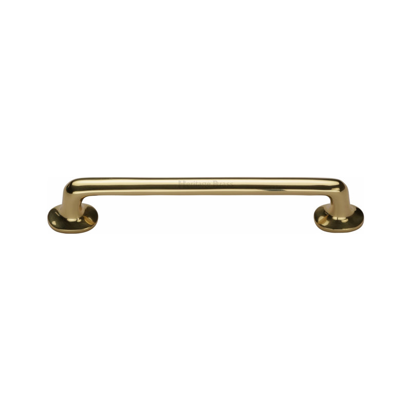 Heritage Brass Heritage Cabinet Pull Traditional Design, Polished Brass, 1.1cm H x 12.7 Wcm x 3.2cm D