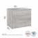 Kemry 36'' Wide 2 -Drawer Lateral Filing Cabinet
