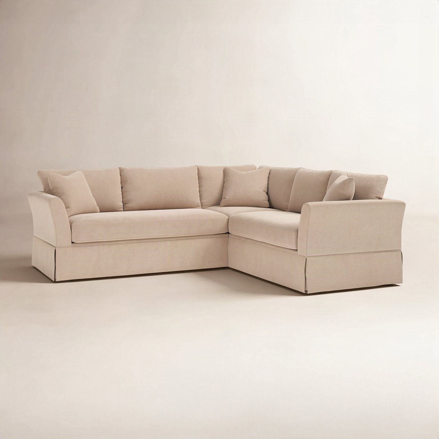 Shleby Sectional, Drusky Charcoal, Right Hand Facing