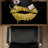 Golden lips - 15.75"x31.50" Desk mat