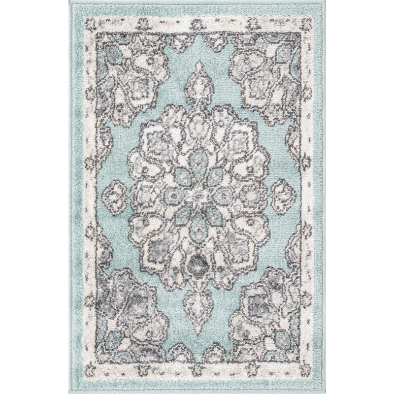 Troayurgh Oriental Indoor Rug, Rectangle 2' x 3'