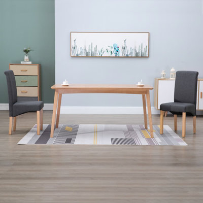 Chaise d'appoint rembourrée avec structure en bois