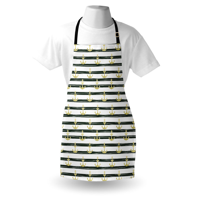 Striped Bib Apron