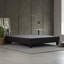Structure de lit plateforme tapissier-2079766925