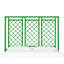 X And Diamond Open-Frame Headboard-21092787-21137859