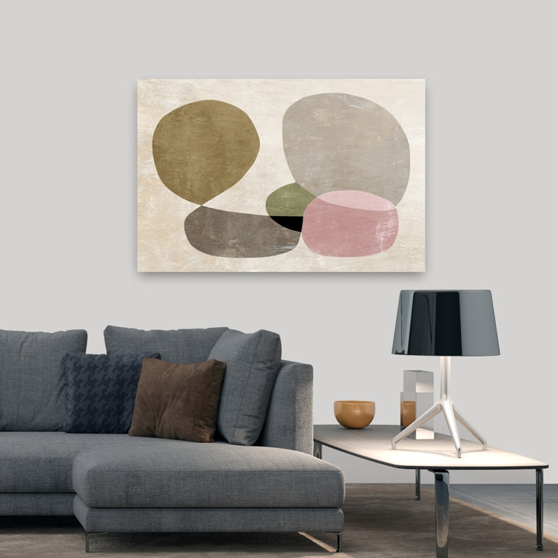 Art contemporain contemporain abstrait, H 48 po x l 32 po