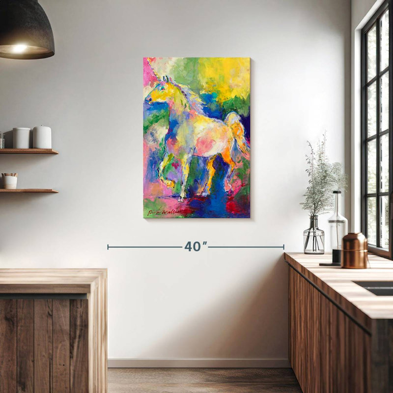 Kelan Unicorn Painting, 36" H x 24" W