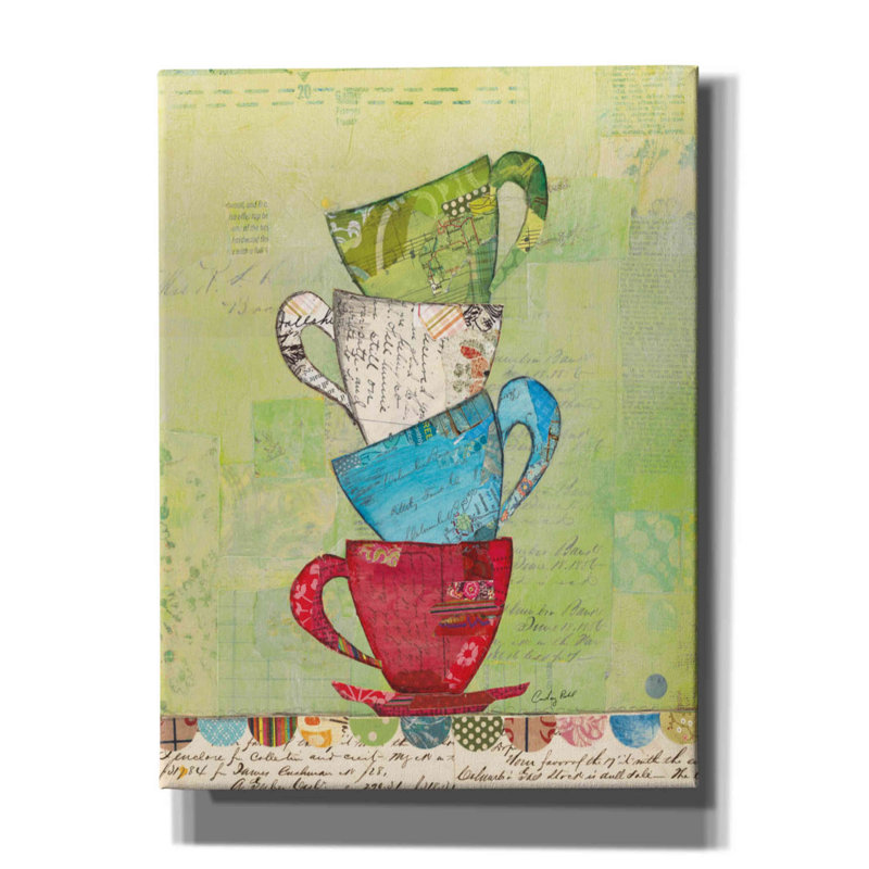 Kayte Come For Tea par Courtney Prahl, H 16 po x l 12 po x P 0,75 po