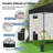 10x10FT Pop-up Canopy Tent with Sidewall and Sandbags-109102486