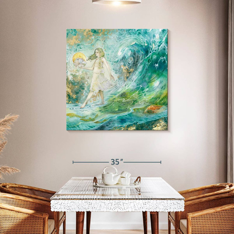 Kelan Wave Walker, 39" H x 39" W