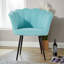 Afifah Scallop Barrel Occasional Accent Chair-567391867