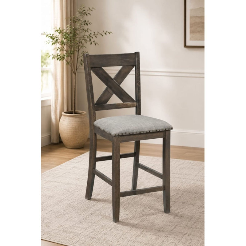 Tabouret de bar 26 po Pereira, Gris