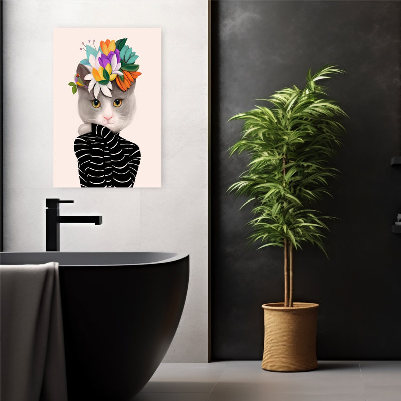 Art contemporain, art contemporain abstrait, H 24 po x l 16 po