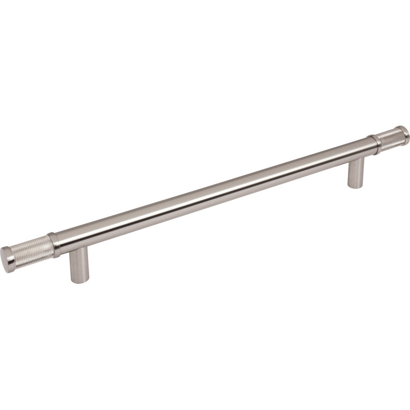 Burnham Appliance Pull, Brushed Satin Nickel, 12" Center To Center