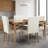 Coetzee Solid Wood Base Dining Table