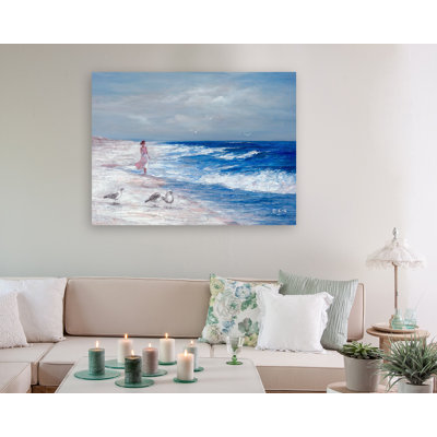 Taber " Seaside Encounter " Painting Print