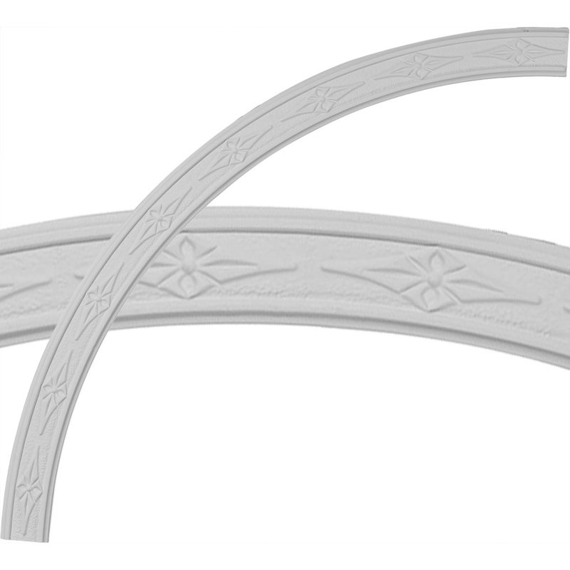 Ensemble d'anneaux de plafond Sofia, Simple (1/4 d'un cercle complet)
