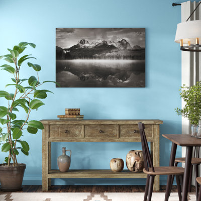 Little Redfish Lake Mist II 1 Piece Wall Art on Canvas