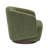 Modern Upholstered Swivel Barrel Chair, Accent Chairs with Wood Base for Living Room, Performance Fabric-1558821494