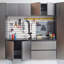 Ensemble d'armoires de garage gris Nova Series C (5 pièces) (armoire)