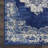 Burnie Oriental Blue/White Area Rug-1160519429