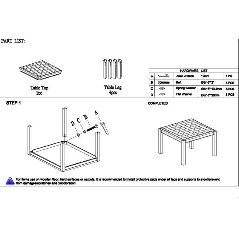 Kieleigh Single Coffee Table