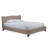 Vegan Leather Platform Bed-87716617-87728093