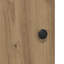  Highboard Black Oak 62 X 36 X 121.5 Cm Engineered Wood-162899696