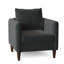 Fauteuil en polyester de 33 po de largeur Kaveen-614224982-614441581